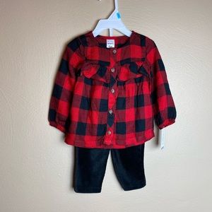 Carter’s 3-6 month Flannel and Corduroy Pants